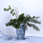 Vase with a stylish pattern "Garden of Eden" from Goodwill