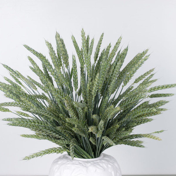 Set Vase Sofia and green wheat
