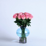 Flowers in a "Pink Dream" vase