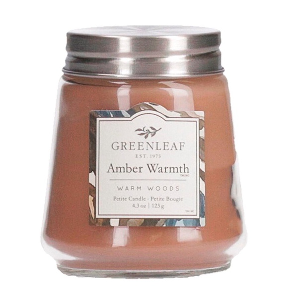 Miniature candle "Amber warmth" - Greenleaf