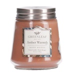 Miniature candle "Amber warmth" - Greenleaf