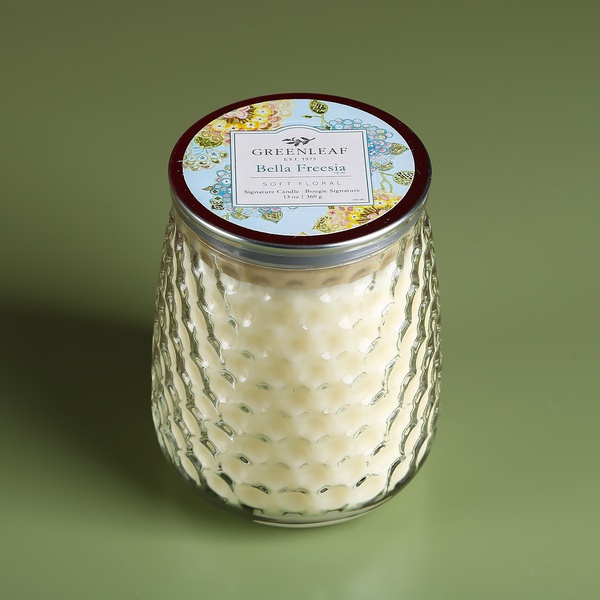 Aroma candle Greenleaf "Bella Freesia"