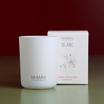 Арома свеча Mr&Mrs Fragrance Blanc Candle "Florence Talcum Powder"