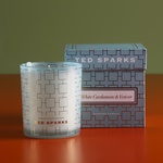 Арома свеча "White cardamone & Vetiver" Ted Sparks