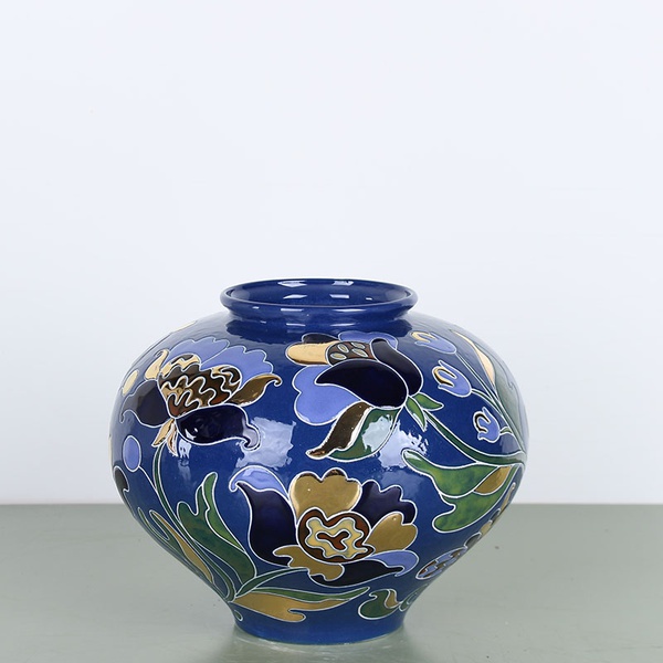Vase HORSHCHYK SMALL, blue