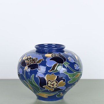 Ваза HORSHCHYK SMALL, синяя