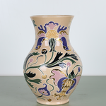 Vase GLECHIK purple with gold