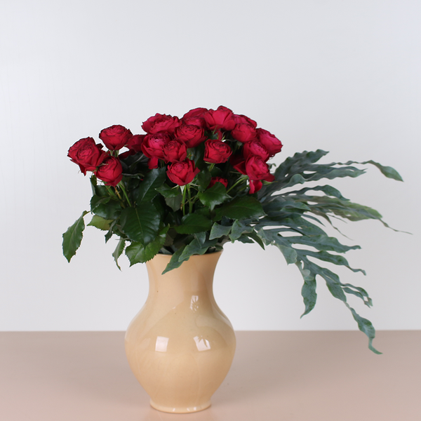 Vase GLECHYK, beige