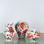 Ваза HORSHCHYK MEDIUM, кольорова "Гетьманська вишивка"