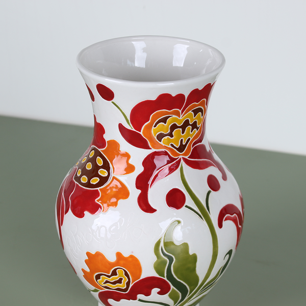 GLECHIK vase, colored, Size L