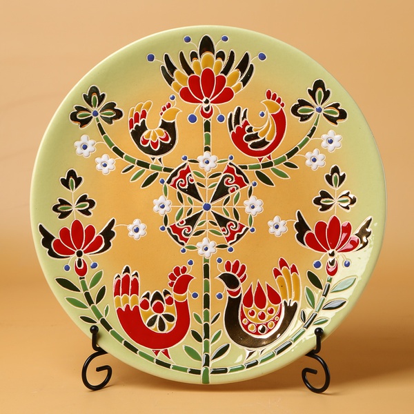 Decorative plate Divoptah "Rooster" M