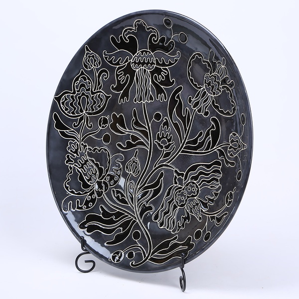 Plate HETMANS'KA black L