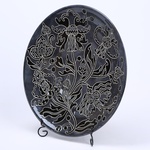 Plate HETMANS'KA black L
