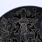Plate HETMANS'KA black L