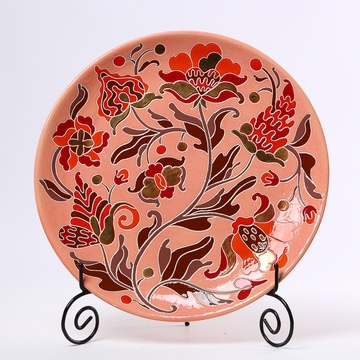 Plate HETMANS'KA red L