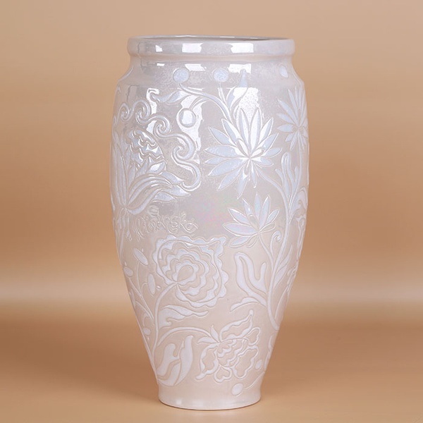 Vase "Flowerbed" "HETMANS'KA" white XL