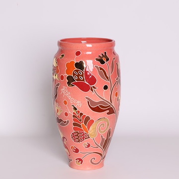 Vase "Flowerbed" "HETMANS'KA" red XL