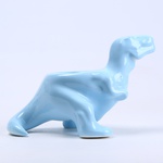 Dino flowerpot blue
