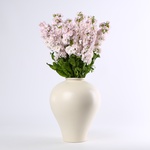 Ceramic vase "Gorshchik" medium gloss