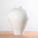 Ceramic vase "Gorshchik" medium gloss