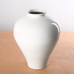 Ceramic vase "Gorshchik" medium gloss