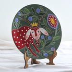 Тарелка "Zodiac ZviroKroot" Коза