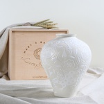 Vase Horshchyk medium, white