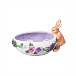 Тарілочка Bunny on Pansy Egg Dolomite GoodWill 18 см