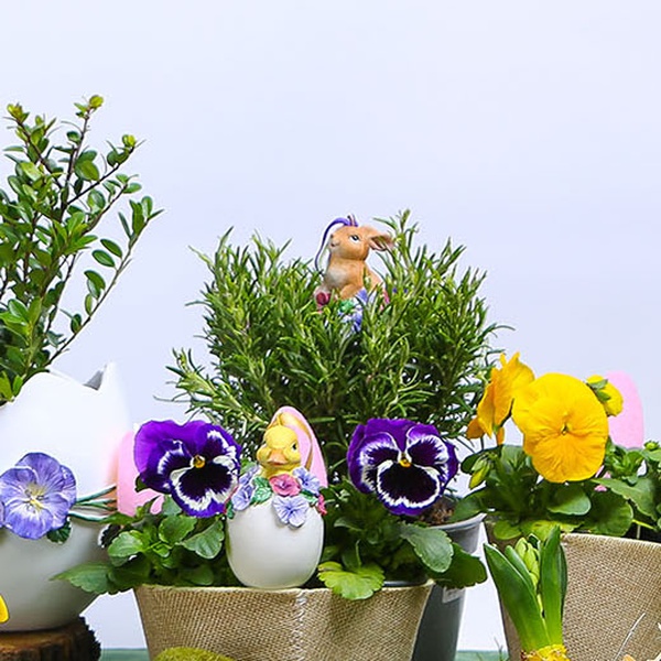 Пасхальные украшения Pansy Duck/Bunny/Peep in Egg GoodWill 10 см