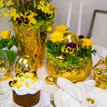Easter table setting "Gold"