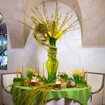 Easter table setting "Willow"