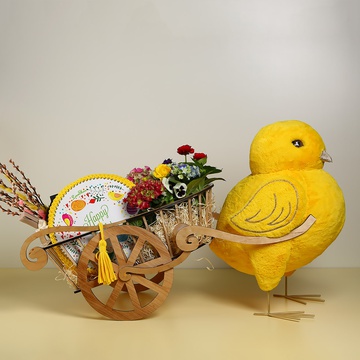 Gifts set "Chicken with a chariot''