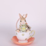 Easter decor "Bunny in a cup" Goodwill