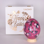 Painted egg "Flower Symphony"