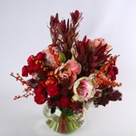 The “Burgundy Couture” bouquet