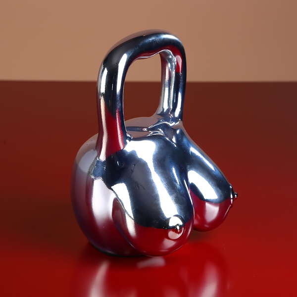 Гиря "Heavy beauty" серебро 24кг
