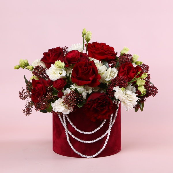 The “Red Velvet Pearl” composition