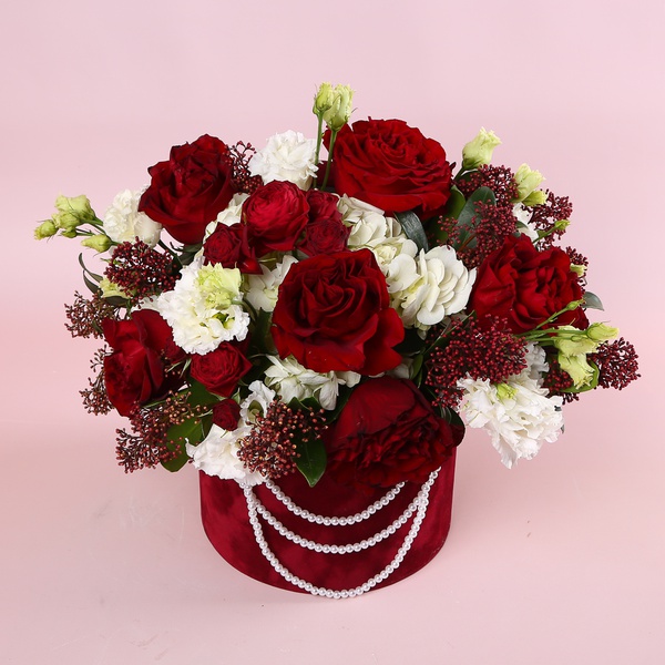 The “Red Velvet Pearl” composition