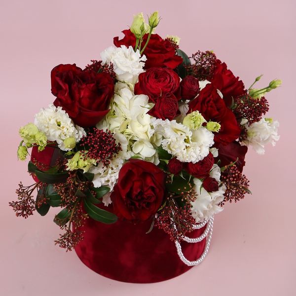 The “Red Velvet Pearl” composition