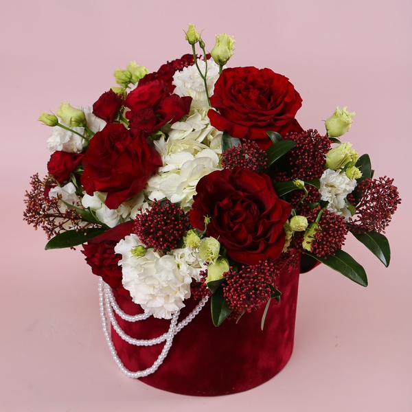 The “Red Velvet Pearl” composition