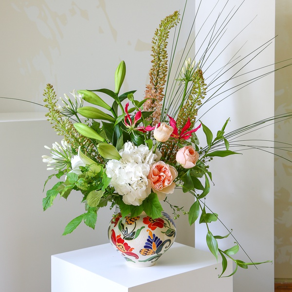 Interior composition "Colors of the Hetman Era" in a small vase HORSHCHYK
