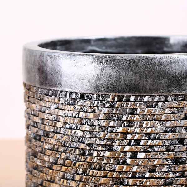 Planter Nieuwkoop Luxe Lite Universe Leyer Bronze, L