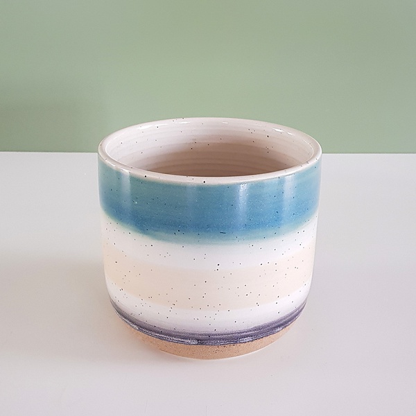 Planter "Sea wave", M