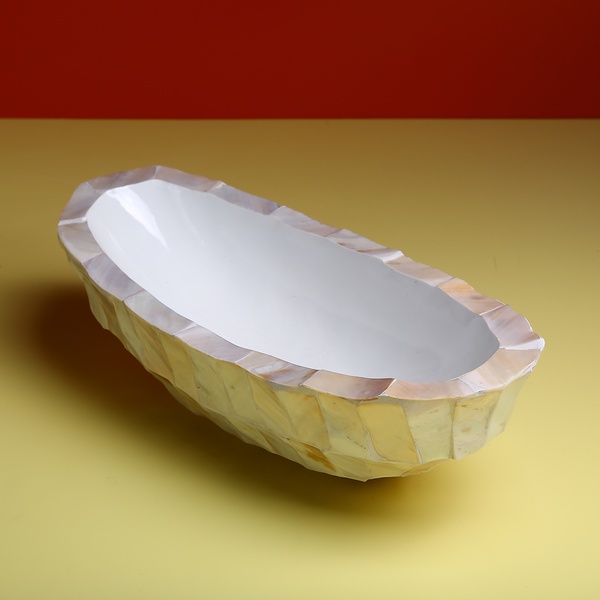 Кашпо ручной работы "Ocean Shell boat"