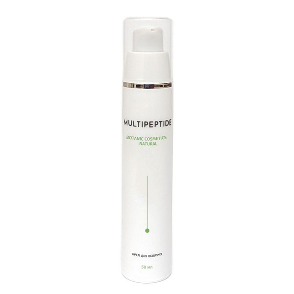 Крем для лица 50 мл Multipeptide botanic cosmetics natural – пептидная косметика