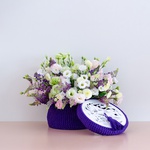 Flower composition "Marrakesh" with eustoma