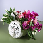 Composition "Marrakech" with phalaenopsis