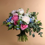 Bouquet pink-blue