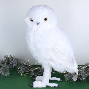 Fluffy Snowy Owl