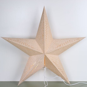 Pendant lamp "Star" with lighting
